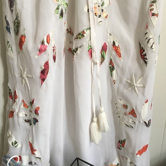 NWT Farm Rio • Floral Flutter Maxi Dress - Picture 6 of 8